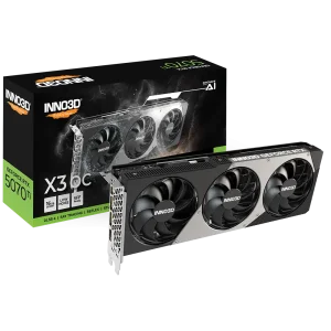 Відеокарта Inno3D NVIDIA GeForce RTX 5070 Ti X3 OC Inno3D RTX 5070 Ti X3 OC (N507T3-16D7X-176068N) UA