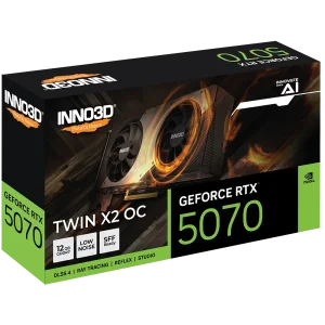 Відеокарта Inno3D NVIDIAINNO3D GEFORCE RTX 5070 12 2GB OC INNO3D RTX 5070 12GB OC (N50702-12D7X-195064N) UA