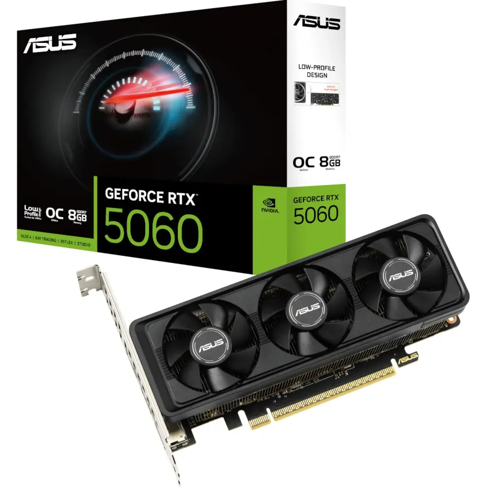 Відеокарта ASUS NVIDIA RTX5060-O8G-LP-BRK UA