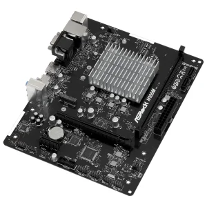 Материнськая плата ASROCK +CPU Intel N100 4core HDMI/DVI/V GA 1xDDR4 1xM.2 GbE LAN mATX N100M UA