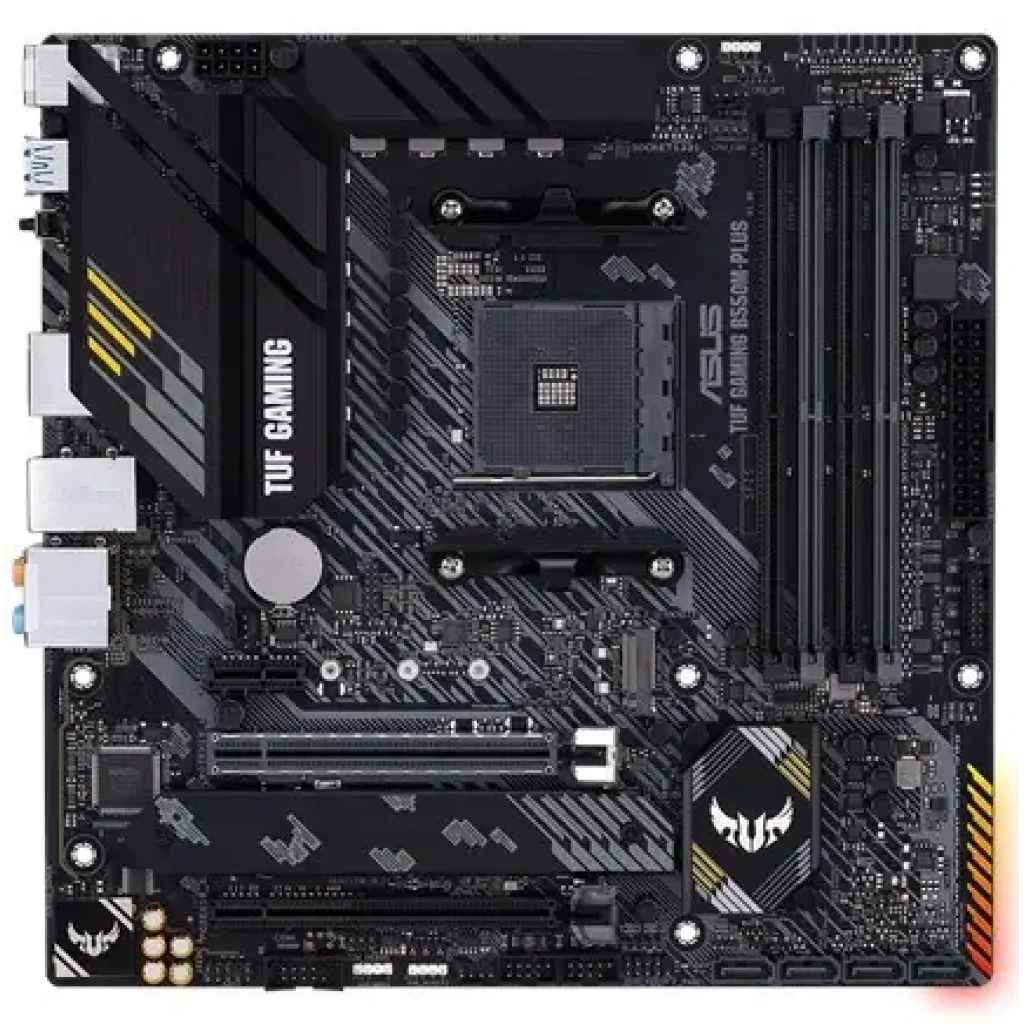 Материнська плата ASUS sAM4 4DDR4/ HDMI/DP/3PCIe/2xM.2 TUF GAMING B550M-PLUS UA