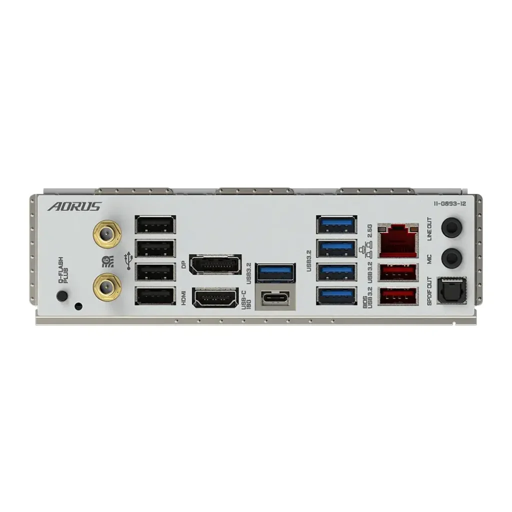 Материнська плата Gigabyte sAM5 AMD B650 DP/HDMI 2xM.2 2.5 GbE LAN mATX B650M AORUS ELITE AX ICE UA