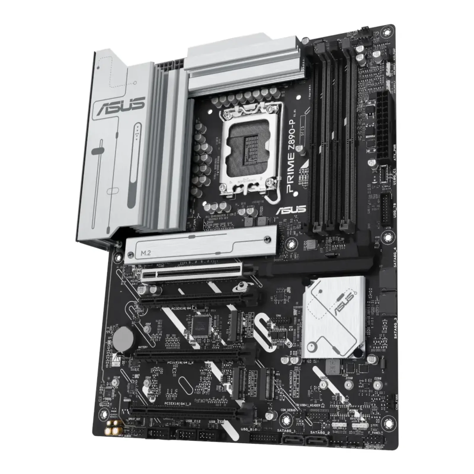 Материнська плата ASUS s1851 4DDR5/HDMI/DP/USB4/4PCIe/4 M.2/4SATA/LAN2.5Gb PRIME Z890-P UA
