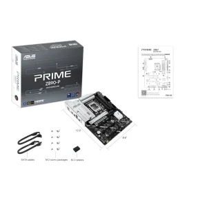 Материнська плата ASUS s1851 4DDR5/HDMI/DP/USB4/4PCIe/4 M.2/4SATA/LAN2.5Gb PRIME Z890-P UA