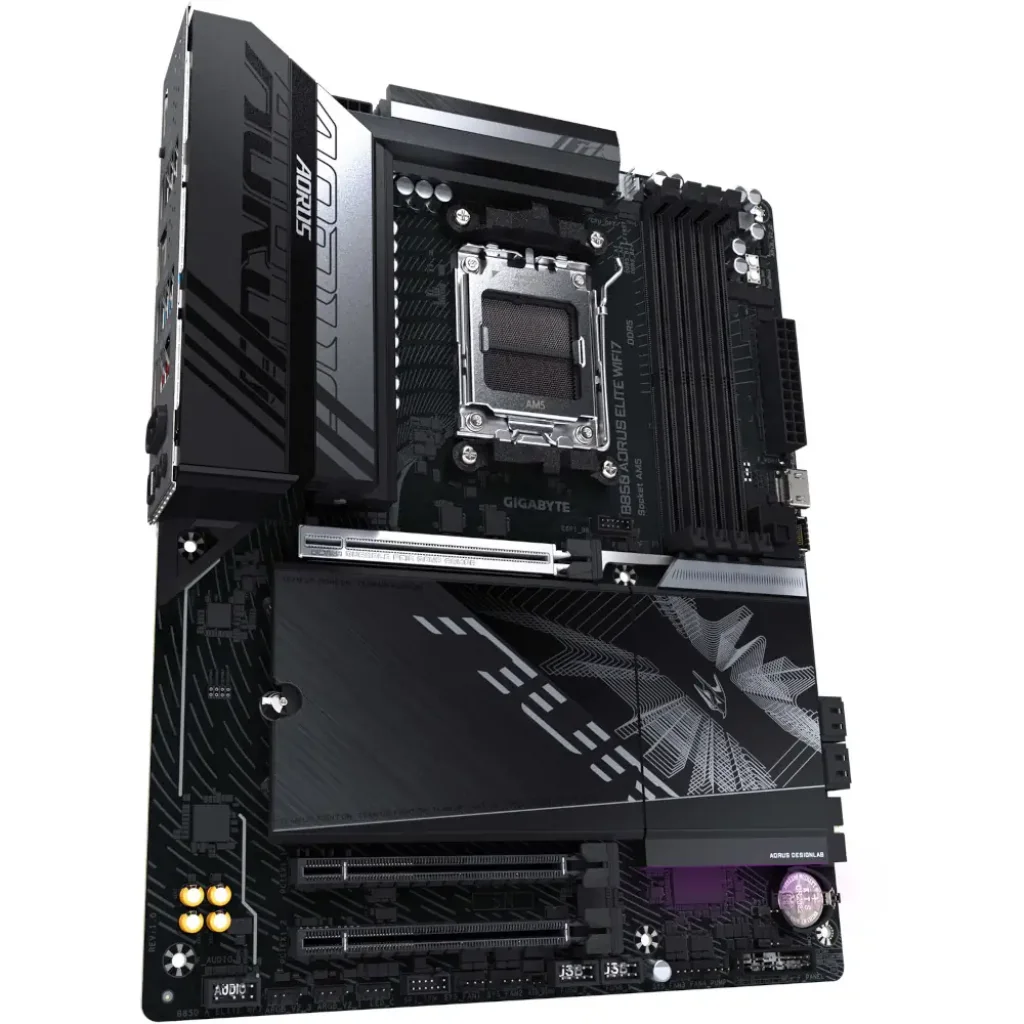Материнська плата GIGABYTE sAM5 AMD B850 DP/HDMI 3xM.2 2.5 GbE LAN ATX B850 AORUS ELITE WIFI7 UA