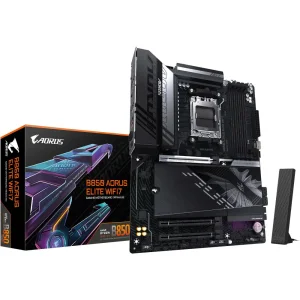 Материнська плата GIGABYTE sAM5 AMD B850 DP/HDMI 3xM.2 2.5 GbE LAN ATX B850 AORUS ELITE WIFI7 UA