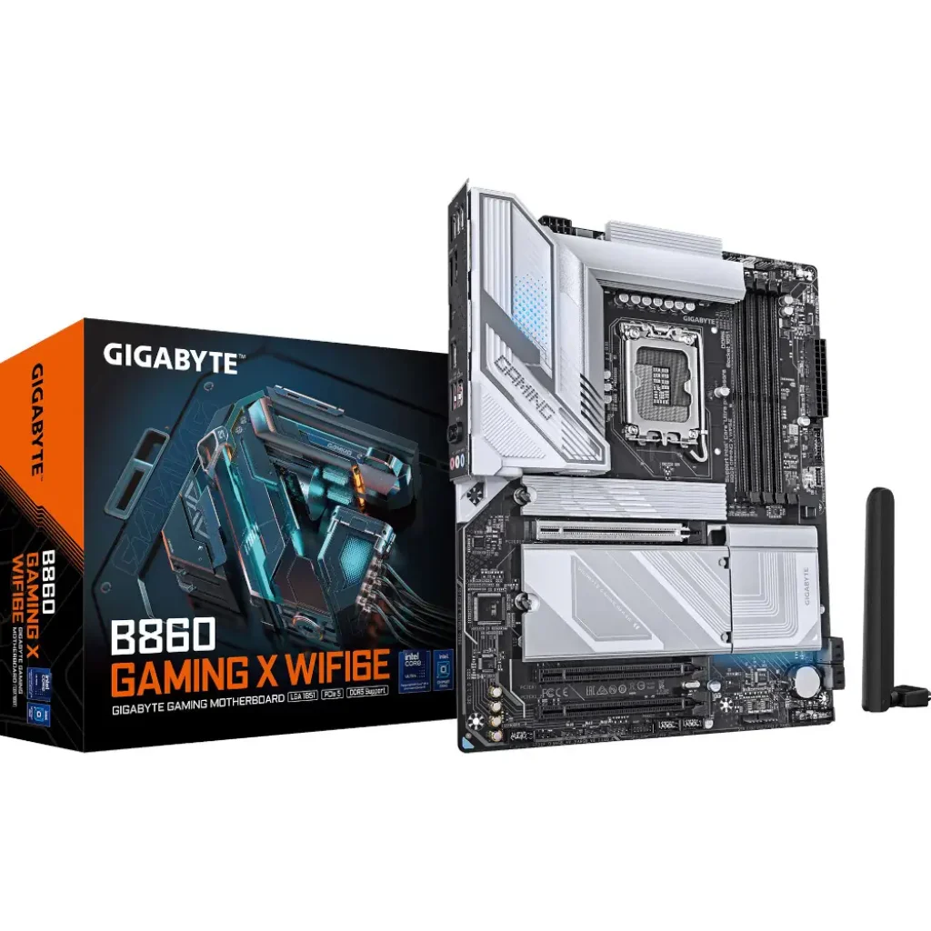 Материнська плата Gigabyte s1851 Intel B860 DP/HDMI/USB4-C 3xM.2 2.5GbE LAN ATX B860 GAMING X WIFI6E UA