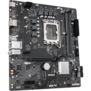 Материнська плата Gigabyte s1700 Intel H610 DP/HDMI 1xM.2 G bE LAN mATX H610M D3W DDR4 UA