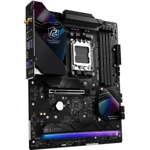 Материнська плата ASROCK sAM5 AMD B850 4xDDR5 HDMI 4xM.2 2.5GbE LAN ATX B850 RIPTIDE WIFI UA