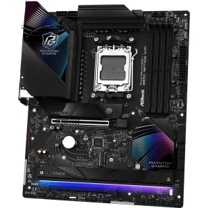 Материнська плата ASROCK sAM5 AMD B850 4xDDR5 HDMI 4xM.2 2.5GbE LAN ATX B850 RIPTIDE WIFI UA
