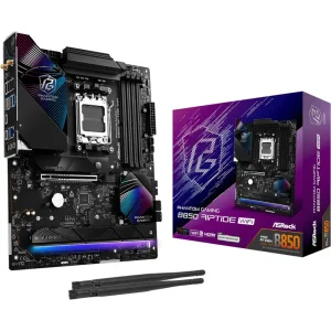 Материнська плата ASROCK sAM5 AMD B850 4xDDR5 HDMI 4xM.2 2.5GbE LAN ATX B850 RIPTIDE WIFI UA