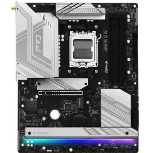Материнська плата ASROCK sAM5 AMD B850 4xDDR5 HDMI/USB3.2 4xM.2 2.5GbE LAN ATX B850 PRO RS WIFI UA