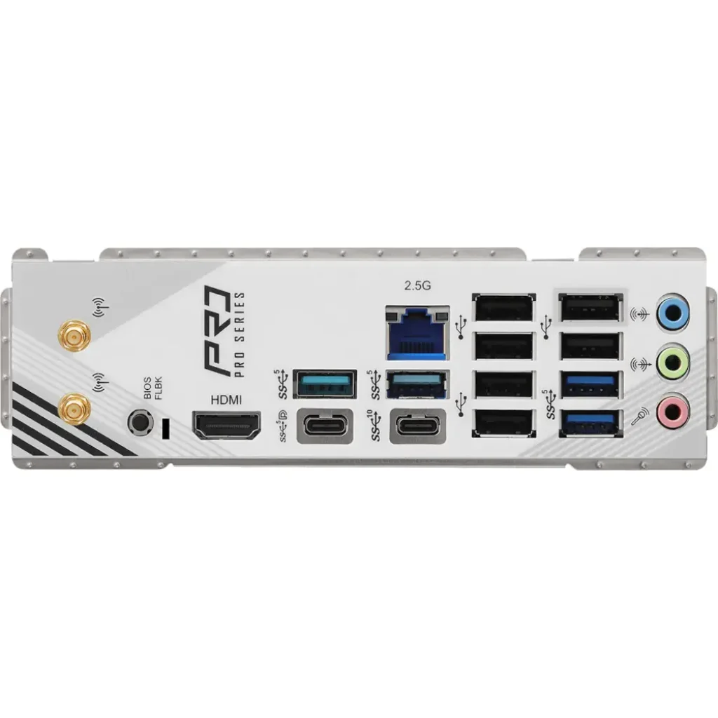 Материнська плата ASROCK sAM5 AMD B850 4xDDR5 HDMI/USB3.2 4xM.2 2.5GbE LAN ATX B850 PRO RS WIFI UA