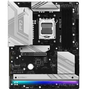 Материнська плата ASROCK sAM5 AMD B850 4xDDR5 HDMI/USB3.2 4xM.2 2.5GbE LAN ATX B850 PRO RS UA