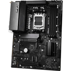 Материнська плата ASROCK sAM5 AMD B850 4xDDR5 HDMI/USB3.2 4xM.2 2.5GbE LAN ATX B850 PRO-A WIFI UA