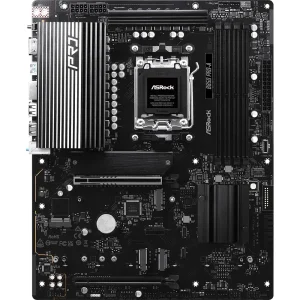 Материнськая плата ASROCK sAM5 AMD B850 4xDDR5 HDMI/USB3.2 4xM.2 2.5GbE LAN ATX B850 PRO-A UA