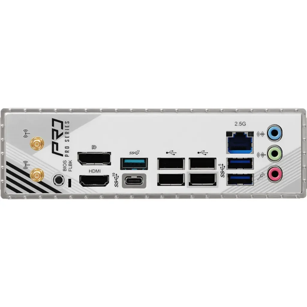 Материнська плата ASROCK sAM5 AMD B850 4xDDR5 HDMI/DP 3xM .2 2.5GbE LAN mATX B850M PRO RS WIFI UA