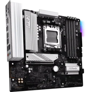 Материнська плата ASROCK sAM5 AMD B850 4xDDR5 HDMI/DP 3xM .2 2.5GbE LAN mATX B850M PRO RS UA