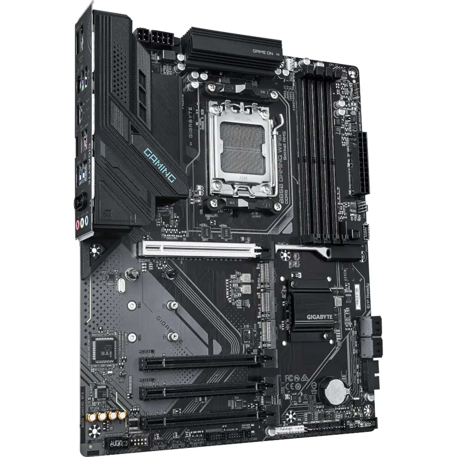 Материнська плата GIGABYTE sAM5 AMD B850 HDMI/DP 3xM.2 GbE LAN ATX B850 GAMING WIFI6 UA
