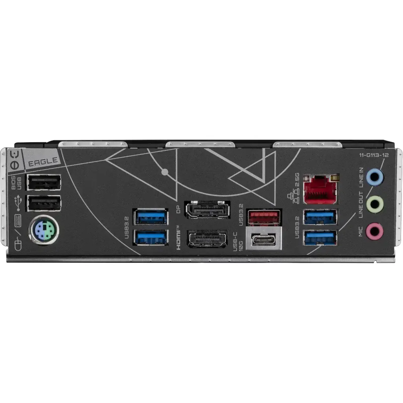 Материнська плата Gigabyte s1700 Intel Z790 DP/HDMI 4xDDR5 3xM.2 2.5GbE LAN ATX Z790 EAGLE UA