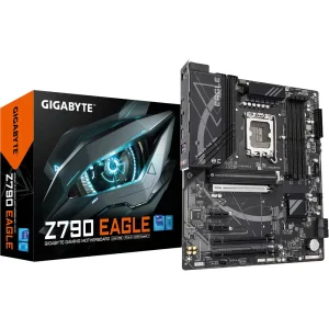 Материнська плата Gigabyte s1700 Intel Z790 DP/HDMI 4xDDR5 3xM.2 2.5GbE LAN ATX Z790 EAGLE UA