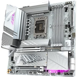Материнська плата Gigabyte s1851 Intel Z890 HDMI/DP/DP(USB4 -C) 3xM.2 2.5GbE LAN mATX Z890M AORUS ELITE WIFI7 ICE UA