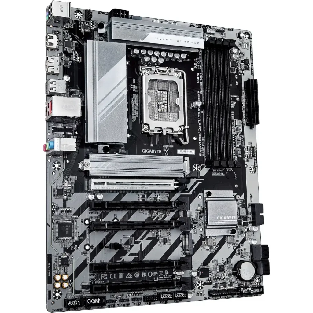 Материнська плата Gigabyte s1851 Intel B860 DP/HDMI 4xDDR5 2xM.2 2.5GbE LAN mATX B860 DS3H UA