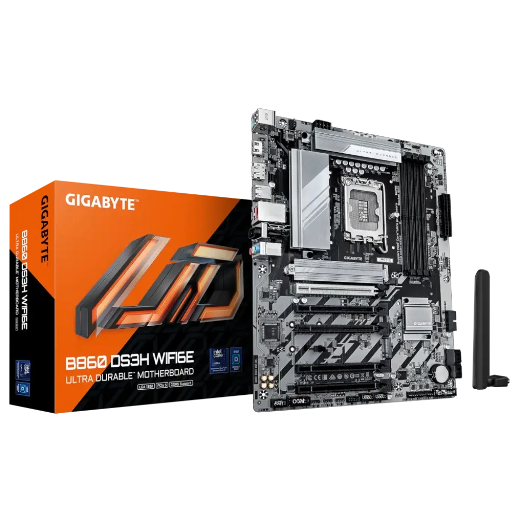 Материнська плата Gigabyte s1851 Intel B860 DP/HDMI 2xM.2 2.5GbE LAN ATX B860 DS3H WIFI6E UA