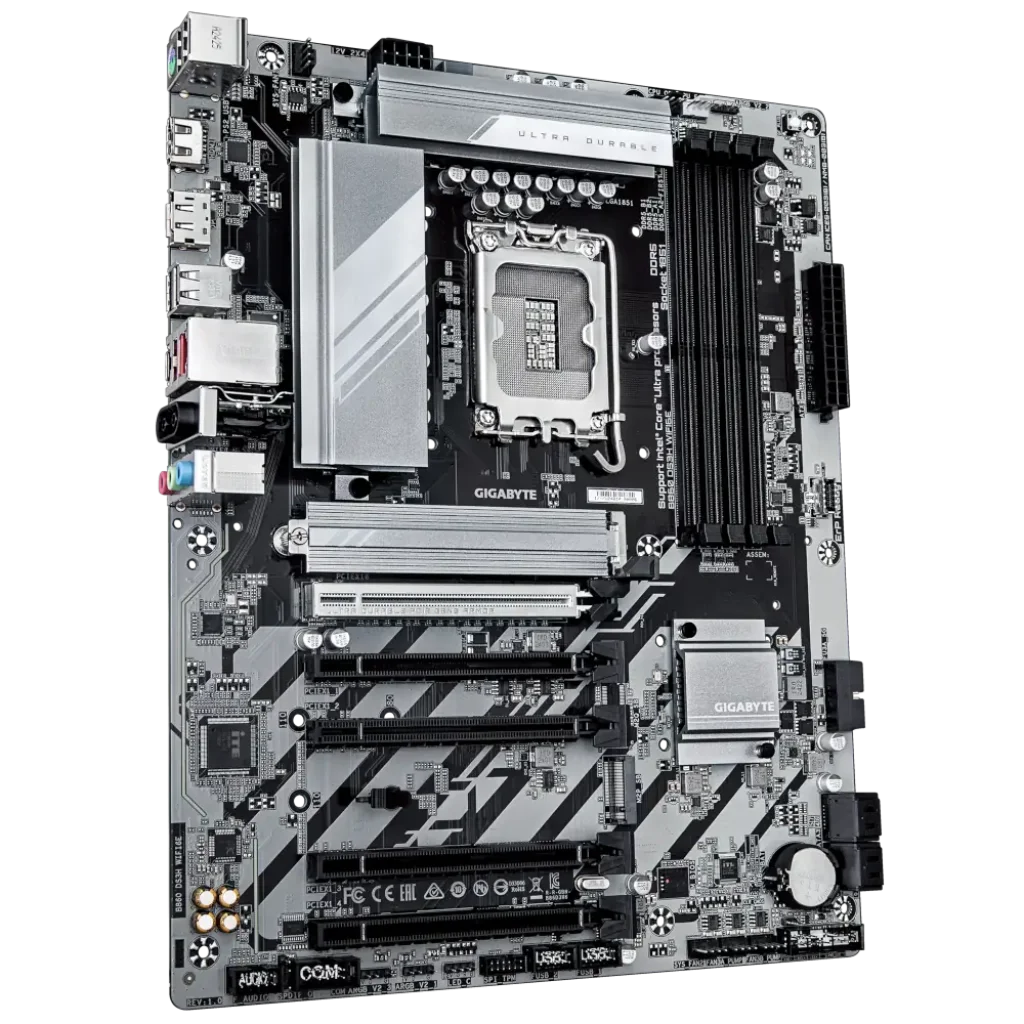 Материнська плата Gigabyte s1851 Intel B860 DP/HDMI 2xM.2 2.5GbE LAN ATX B860 DS3H WIFI6E UA