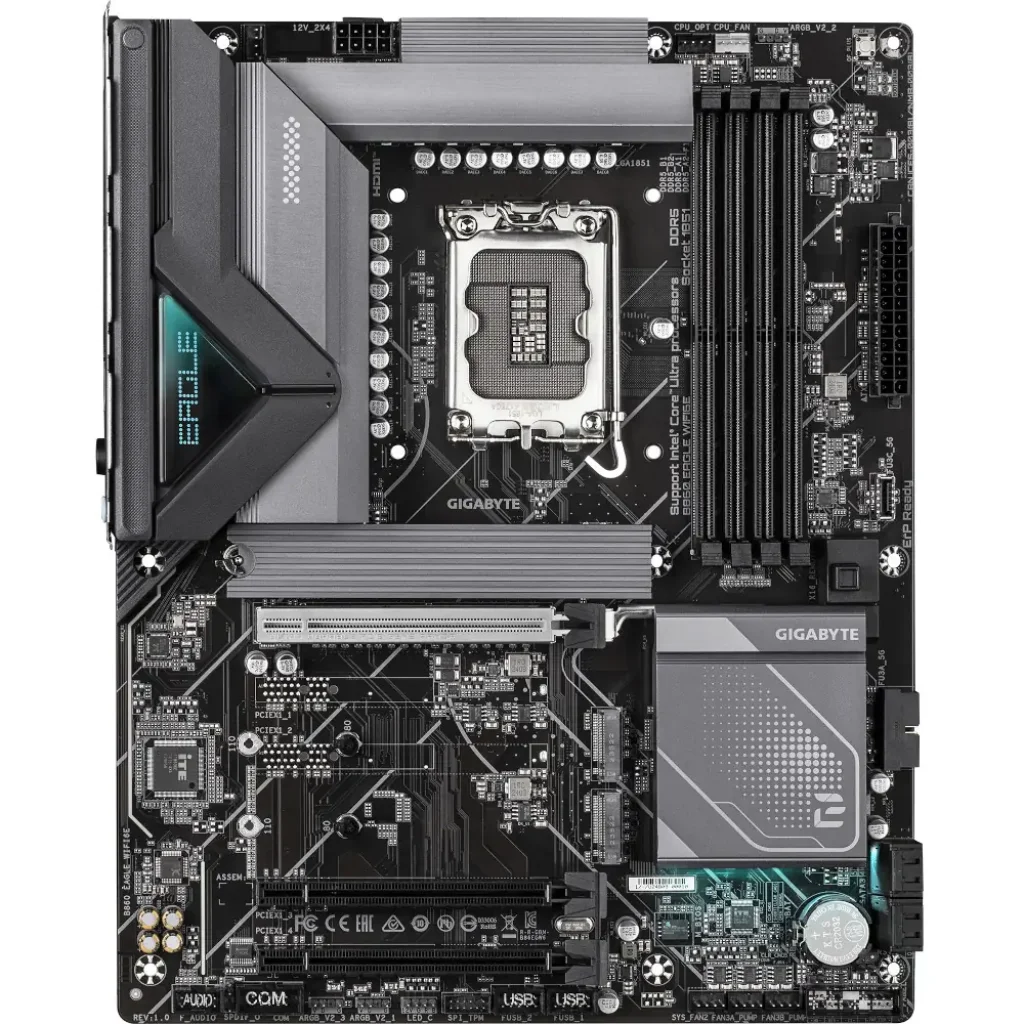 Материнська плата Gigabyte s1851 Intel B860 DP/HDMI 3xM.2 2.5GbE LAN ATX B860 EAGLE WIFI6E UA