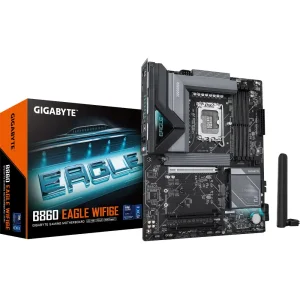 Материнська плата Gigabyte s1851 Intel B860 DP/HDMI 3xM.2 2.5GbE LAN ATX B860 EAGLE WIFI6E UA