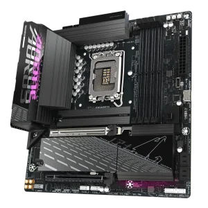 Материнська плата Gigabyte s1851 Intel B860 DP/2хHDMI/USB4- C 3xM.2 2.5GbE LAN mATX B860M AORUS ELITE WIFI6E UA