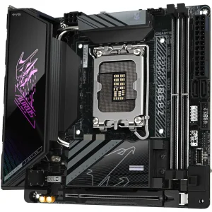 Материнская плата Gigabyte s1851 Intel Z890 HDMI/DP/TB4(USB 4-C) 2xM.2 2.5GbE LAN mini-ITX Z890I AORUS ULTRA UA