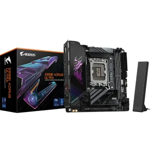 Материнская плата Gigabyte s1851 Intel Z890 HDMI/DP/TB4(USB 4-C) 2xM.2 2.5GbE LAN mini-ITX Z890I AORUS ULTRA UA