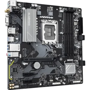 Материнська плата Gigabyte s1700 Intel B760 HDMI/DP/VGA 4xD DR5 2xM.2 GbE LAN mATX B760M D3HP WIFI6 UA