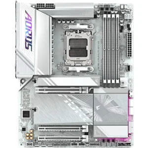 Материнськая плата GIGABYTE sAM5 AMD X870E HDMI/USB4(DP) 4x M.2 2.5GbE LAN ATX X870E AORUS ELITE WIFI7 ICE UA