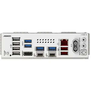 Материнськая плата GIGABYTE sAM5 AMD X870E HDMI/USB4(DP) 4x M.2 2.5GbE LAN ATX X870E AORUS ELITE WIFI7 ICE UA