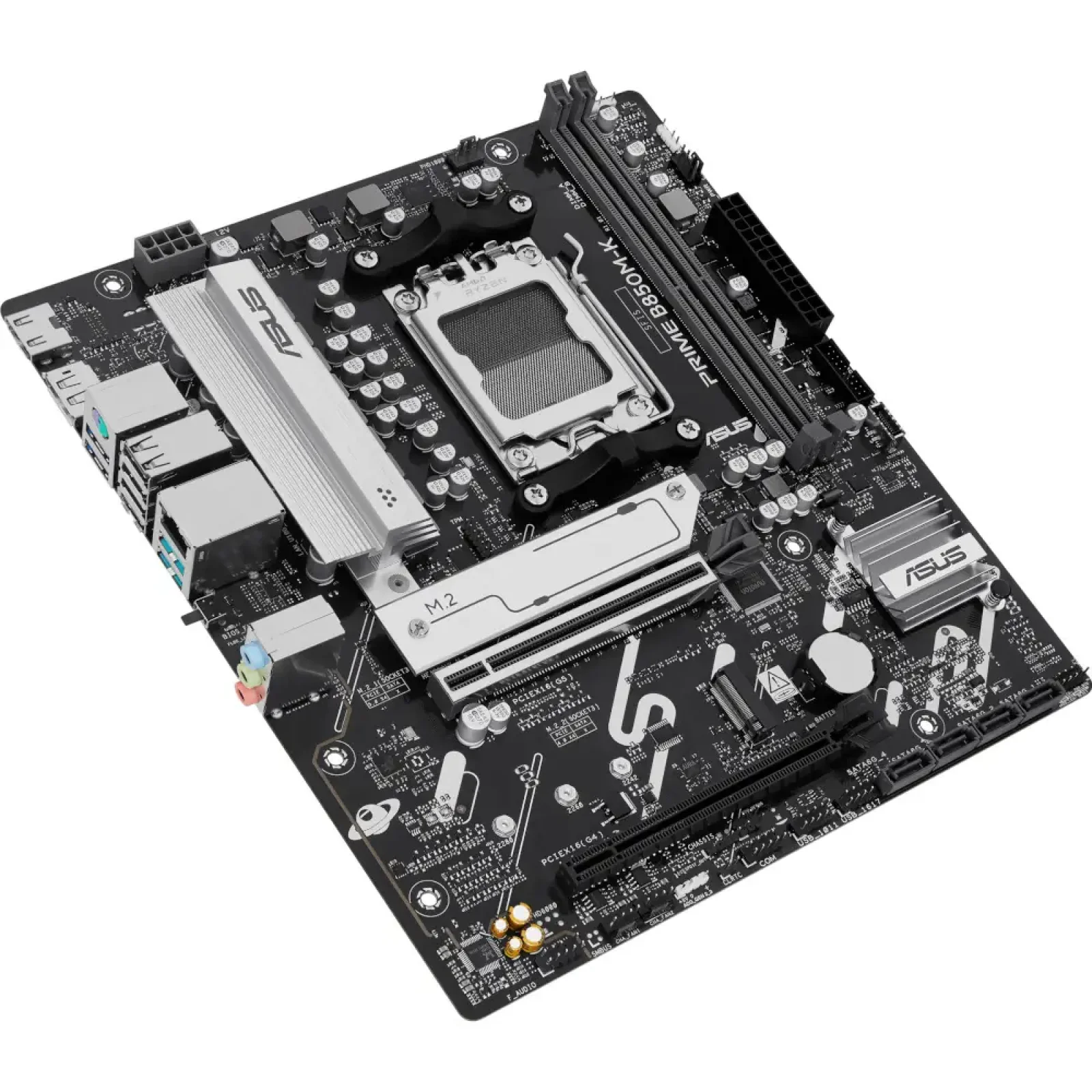 Материнська плата ASUS sAM5/2DDR5/HDMI/DP/2PCIe/2M.2/4S ATA/LAN2.5Gb PRIME B850M-K UA