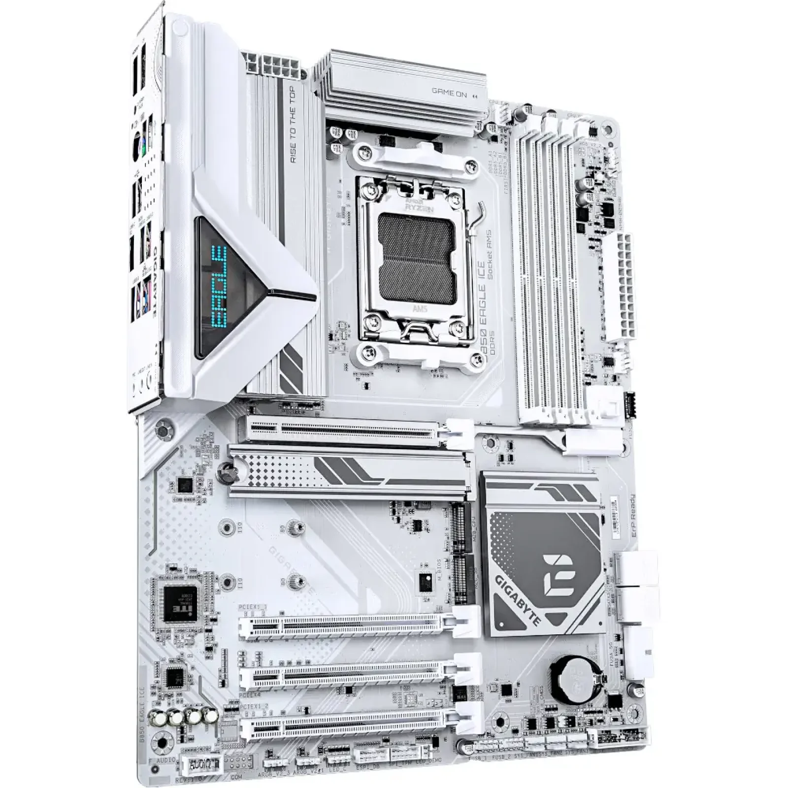 Материнська плата GIGABYTE sAM5 AMD B850 DP/HDMI 3xM.2 2.5G bE LAN ATX B850 EAGLE ICE UA