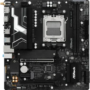 Материнська плата ASROCK sAM5 AMD B850 HDMI/DP 3xM.2 2.5G bE LAN mATX B850M-X WIFI R2.0 UA