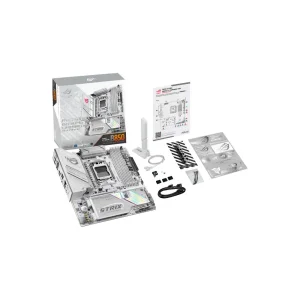 Материнская плата ASUS sAM5/4DDR5/HDMI/DP/1PCIe/4M.2/2S ATA/LAN2.5Gb ROG STRIX B850-G GAMING WIFI UA