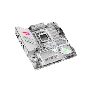 Материнская плата ASUS sAM5/4DDR5/HDMI/DP/1PCIe/4M.2/2S ATA/LAN2.5Gb ROG STRIX B850-G GAMING WIFI UA