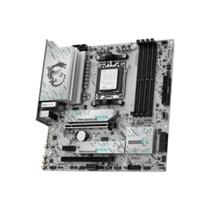 Материнская плата MSI sAM5/4DDR5/HDMI/DP/3PCIe/2M.2/4S ATA/LAN5Gb B850M GAMING PLUS WIFI UA