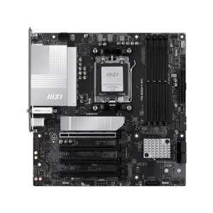 Материнська плата MSI sAM5/4DDR5/HDMI/DP/4PCIe/3M.2/4S ATA/LAN5Gb PRO B850M-P WIFI UA