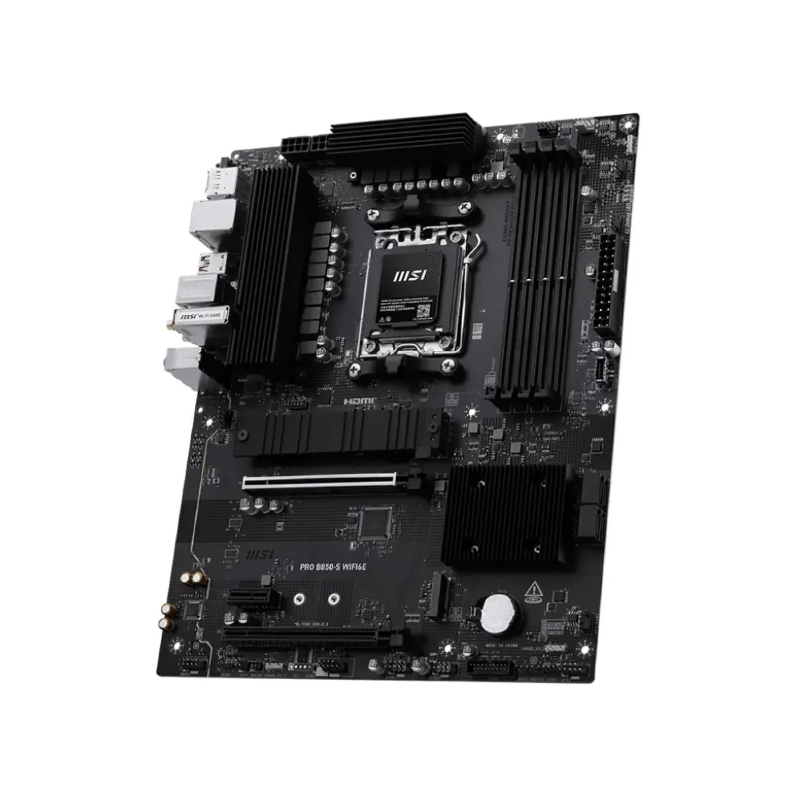 Материнская плата MSI sAM5/4DDR5/HDMI/DP/3PCIe/3M.2/4S ATA/LAN2.5Gb PRO B850-S WIFI6E UA