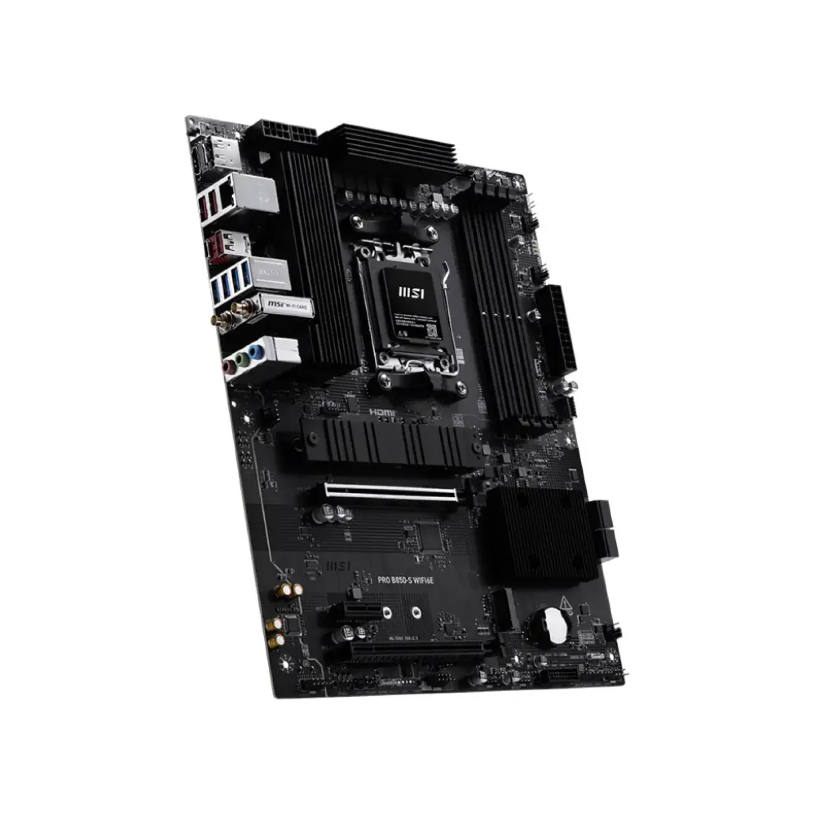 Материнская плата MSI sAM5/4DDR5/HDMI/DP/3PCIe/3M.2/4S ATA/LAN2.5Gb PRO B850-S WIFI6E UA