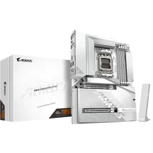 Материнська плата GIGABYTE sAM5 AMD B850 HDMI 4xM.2 5GbE LA N ATX B850 AORUS STEALTH ICE UA