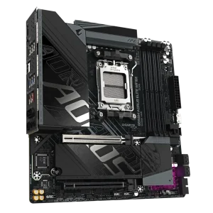 Материнская плата GIGABYTE sAM5 AMD B850 HDMI/DP 2xM.2 2.5G bE LAN mATX B850M AORUS ELITE WIFI6E UA