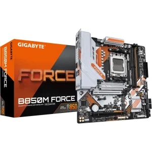 Материнская плата GIGABYTE sAM5 AMD B850 HDMI/DP 3xM.2 2.5G bE LAN mATX B850M FORCE UA