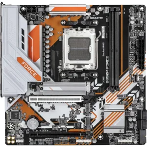 Материнская плата GIGABYTE sAM5 AMD B850 HDMI/DP 3xM.2 2.5G bE LAN mATX B850M FORCE UA